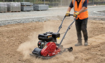 Compactadores de suelo manuales movidos con motores