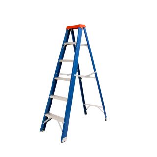 ESCALERA TIJERA DE FIBRA DE VIDRIO 1.86MTS